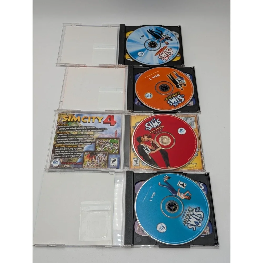 The Sims Lot Deluxe Edition + Expansions PC-ROM Game 2002 Complete W Keys
